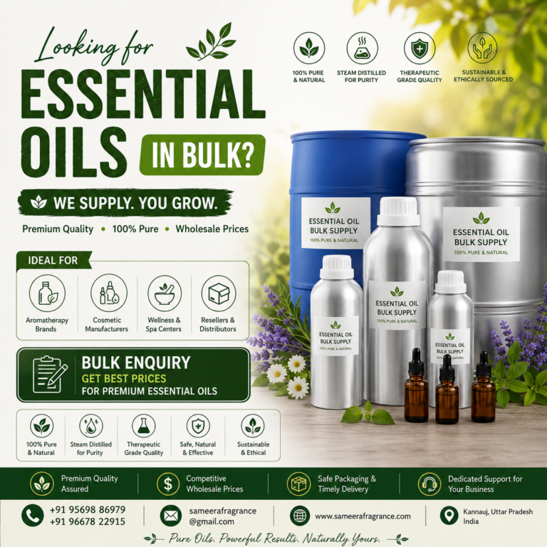 Wholesale & Bulk Essential Oils: The Ultimate B2B Buying Guide